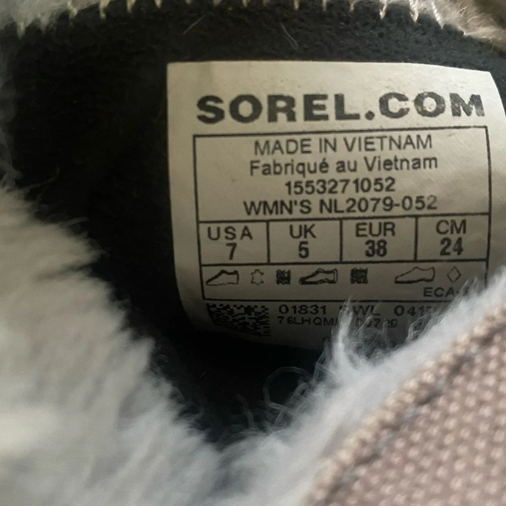 Sorel Kids Gray and Yellow Snow Boots